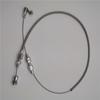 24" Throttle Pedal Cable Stainless Steel Braided Aluminum Ends for Ford Chevy