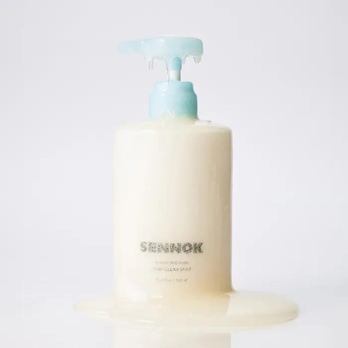 Scrub Hand Wash Soap Clean Soap 300ML + [Free] Sennok Body & Hair Care 4 Types (7mlX4)