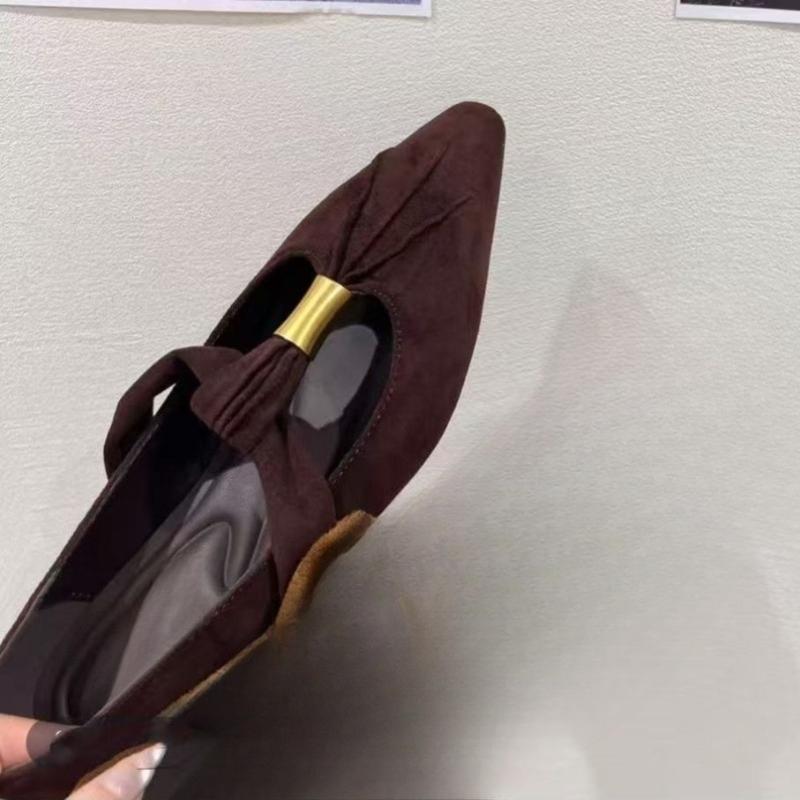 Fashion 2025 Fall New French Shallow Inside Increase Retro Mary Jane Shoes Women's Flat Single Shoes