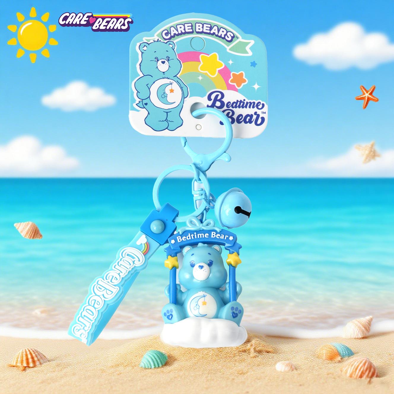 

Care Bears Officially Licensed 3D Figurine Pouch Clip Charms Bedtime Bear Keychain Travel Companion Xmas Present 1Pc Cloudco S