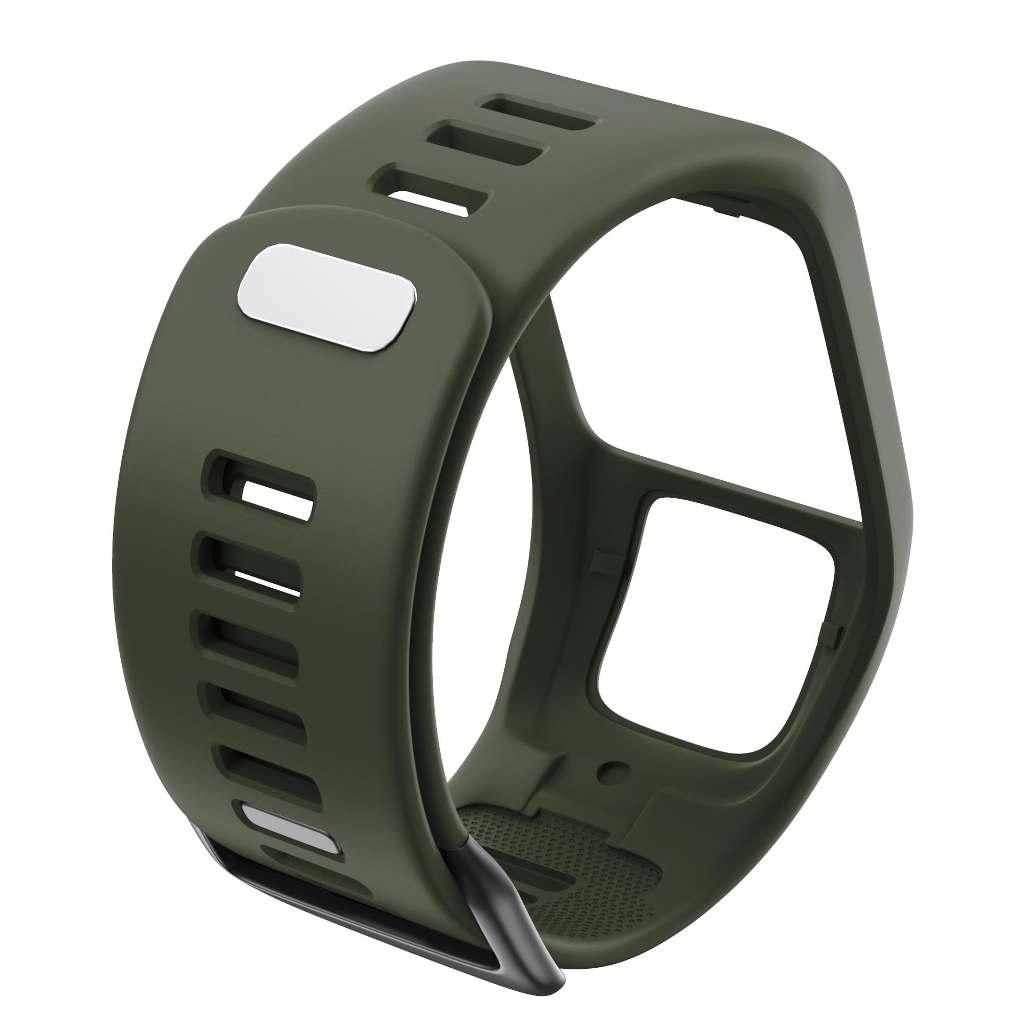 

Silicone Strap for TomTom Runner 2/3 Spark/3 Strap Sport Watch for TomTom Watch Strap High Quality Watch Band армія зелений колір