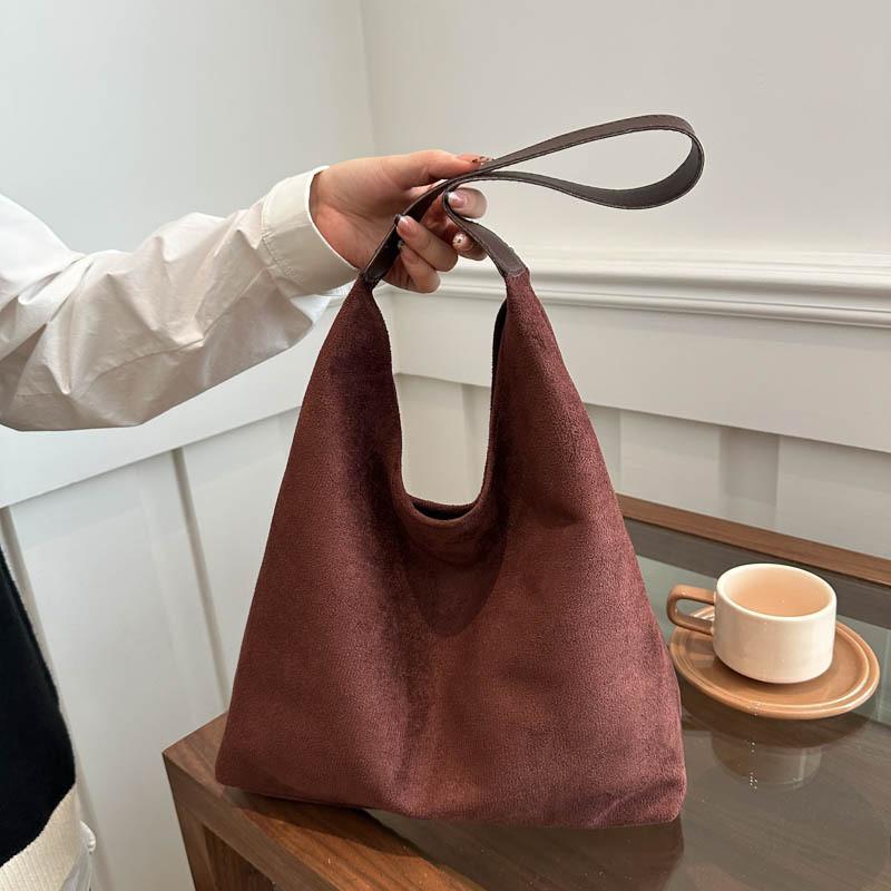 Stylish Vintage Tote Bag For Women With Soft Pu Material And Trendy Autumn Colors