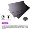 1pc 200x300mm 3K Carbon Fiber Plate, 0.5-3mm Thickness Carbon Material Panel for Craft & Project Making