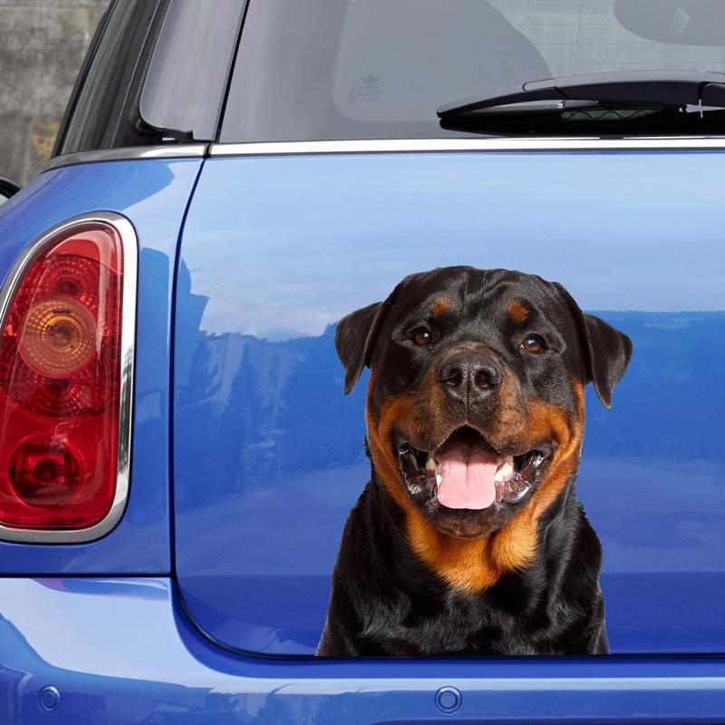 Rottweiler Dog Vinyl Decal Animal Sticker Waterproof Accessories Car Styling Car Accessories JM24