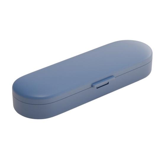 Pill Box with Independent Compartments Pill Organizer Silicone Ring Moisture Proof Travel Case for Morning Noon Evening