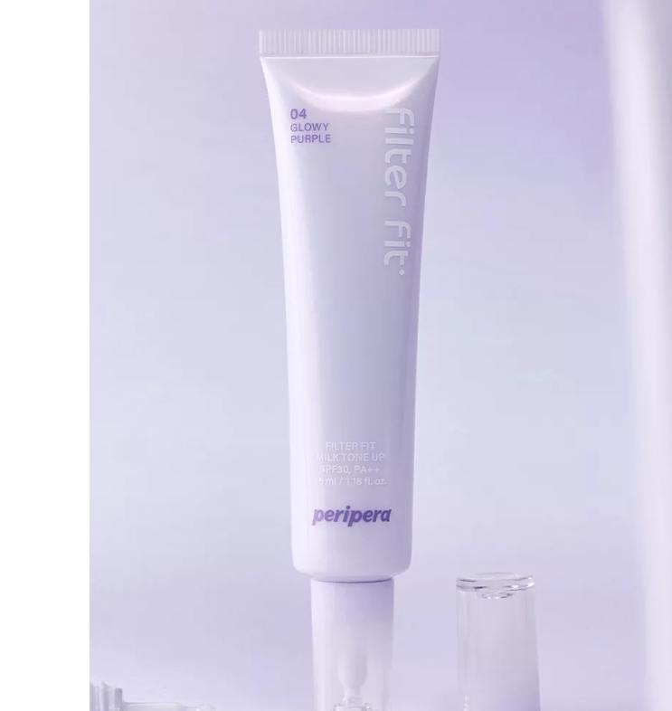 Peripera Filter Fit Milk Tone-Up Cream 35ml – Color Correcting Skincare (4 Types)