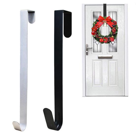Yousheng Verstellbarer Kranzaufhänger Rostfrei Korrosionsbeständig Hohe Tragkraft Einfach zu installieren Weihnachts-Kranzaufhänger Deko