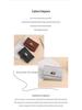 New Women's High-Capacity Bi-Fold Leather Wallet with Multi-Card Slots and Coin Purse