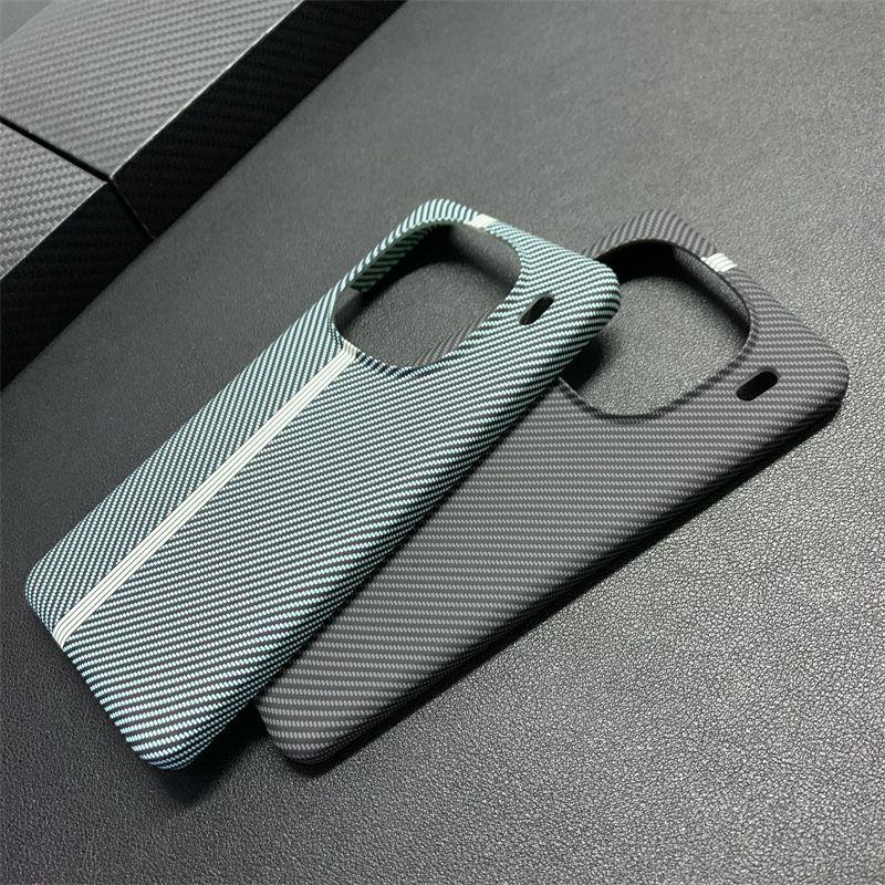 For VIVO IQOO 12 11 10 Pro Case Hard Carbon Fibre Slim Protective Back Cover Cases For IQOO Neo 9 8 Pro 7 7Se 12Pro Phone Shell