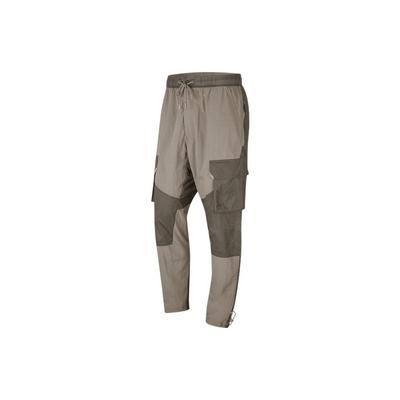 Cargo Pocket Twill Trousers Men Bottoms Olive-Grey CK9168-040