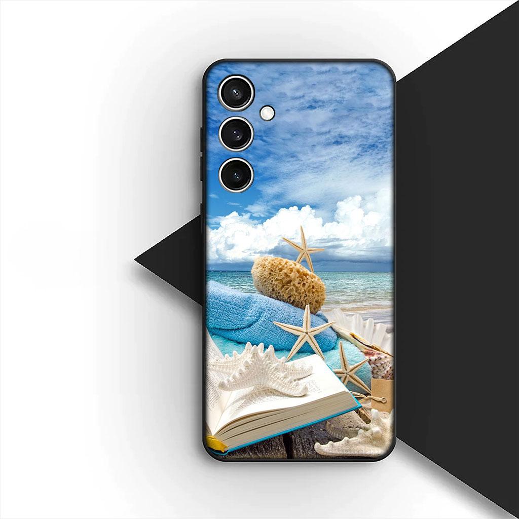Phone Cover for Xiaomi Poco C75 C65 C71 C85 X7 X6 M7 F7 F8 Ultra F6 Pro Case Mountain Sea Beach Travel Shell Starfish Star