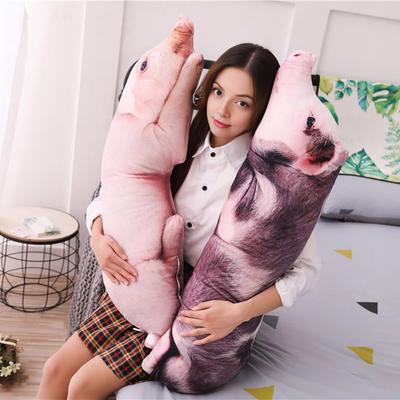 3D Realistic Pig Plush Pillow Lifelike Stuffed Animal Prank Gift for Boyfriend Funny Gag Present for Birthday And Christmas