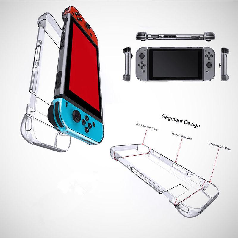 Transparente Schutzhülle für Nintendo Switch gegen Staub