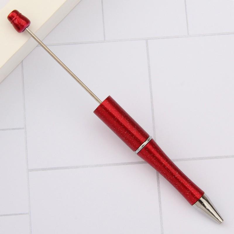 Creative UV Multi-Color Gradient Plastic Bead Pen - 130 Colors Available