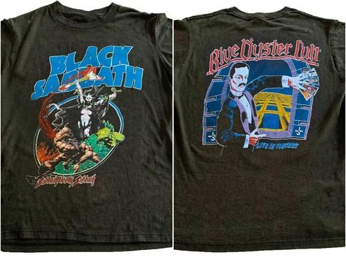 Black Sabbath In Concert 1978 2 side short sleeve T shirt classic Tee Men's T-Shirt Short Sleeve T-Shirt Tee Men Women Summer