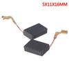 High Quality !  2PCS 5X11X16MM  Carbon Brushes For Motor Angle Grinder Carbon Motor Brush Power Tool Accessories