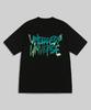 UNTAPPED STUDIO Universe Paint Flow Lettering Oversized T-Shirt 8 Colors (Type A)