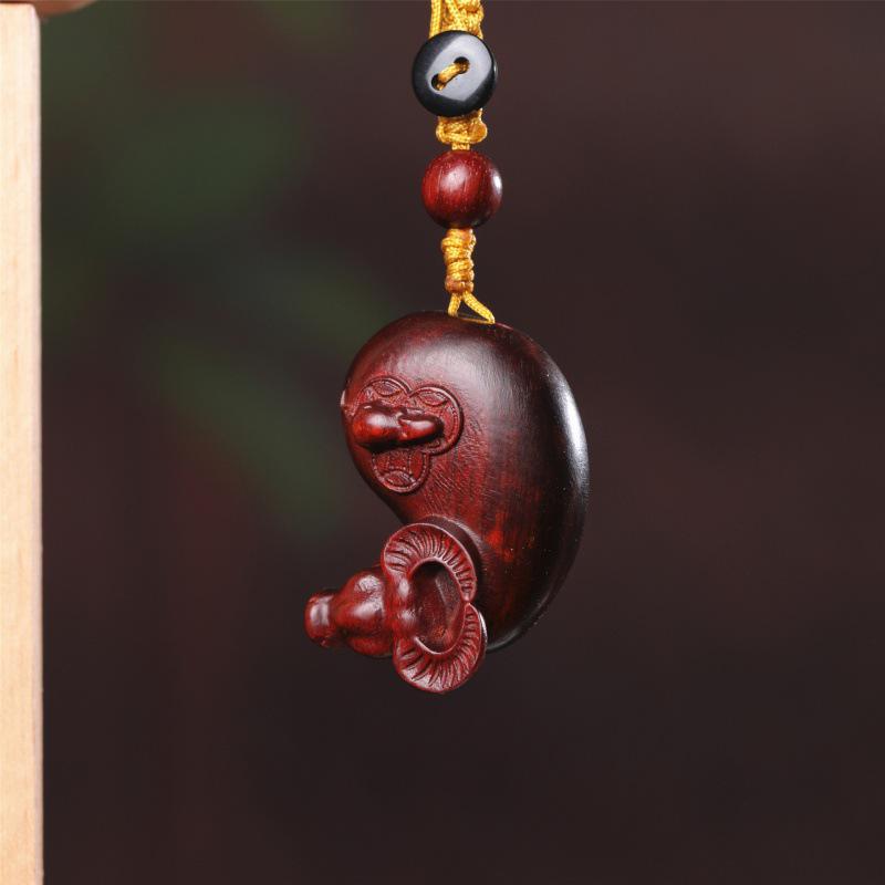 Zodiac Ox Pendant Keychain - Cultural & Creative Accessory Gift
