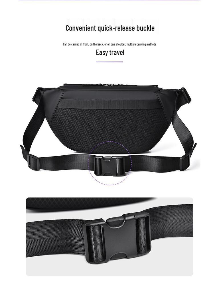 2025 Herren Große Kapazität Leichte Reise Brusttasche - Outdoor Umhängetasche für Pendler