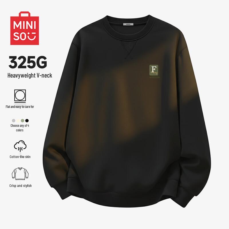 MINISO Men s Youth Casual Loose Sweatshirt XL