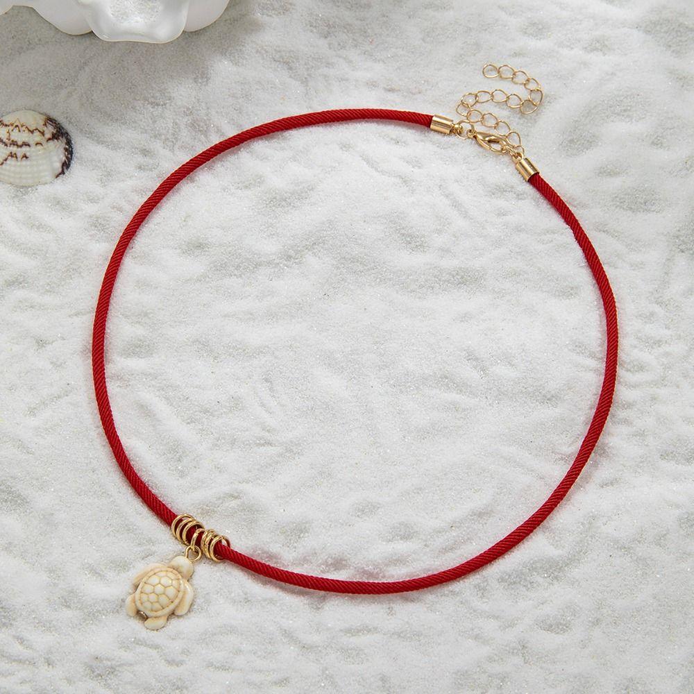 Length Adjustable Pendant Chokers Beach Wind Neck Accessories Fashion Women Necklaces  Party