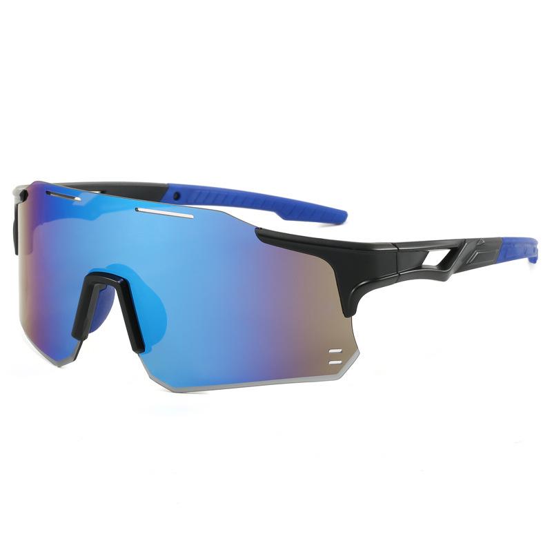 Winddichte bunte rahmenlose photochrome Radsport-Sonnenbrille für Tag- und Nachtgebrauch