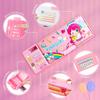Lilybeauty Pencil Case for Elementary School Girls and Password Pencil Case with Pencil Cute Stationery Boys, Double-Sided Opening, Multifunctional,