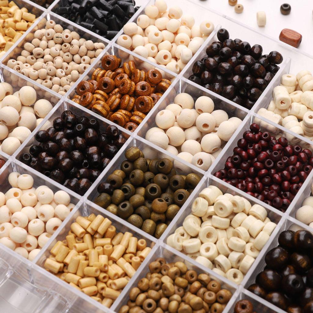 Multistyle Paulownia Wood Beads for DIY Bracelets & Necklaces: Handmade Accessories & Loose Beads