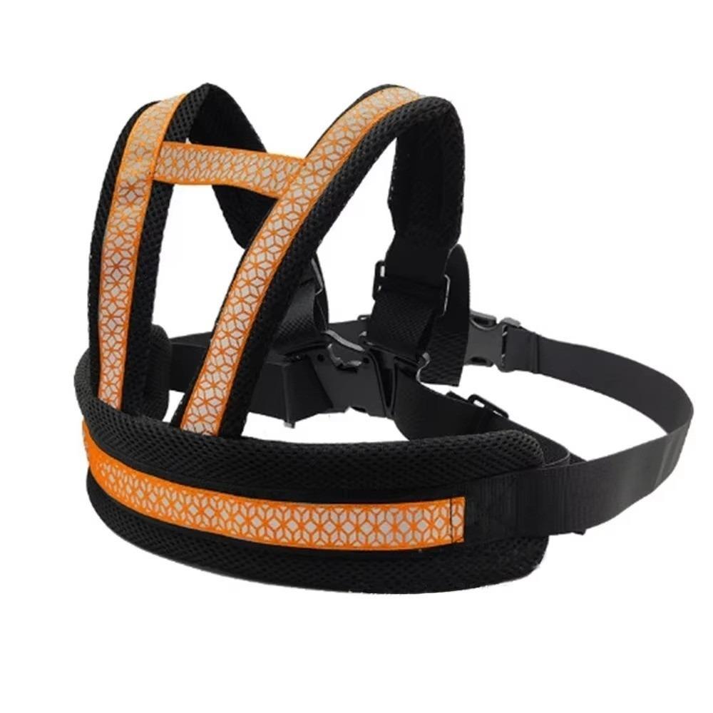 Atmungsaktiver Motorrad-Sicherheitsgurt mit zwei Griffen, Kinder-Sicherheitsgurt, Kindersitzgurt für Kinder