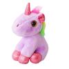 Candy Color Rainbow Unicorn Trendy Bags Street Stand Clothing Backpack Plush Toys Keychain Pendant