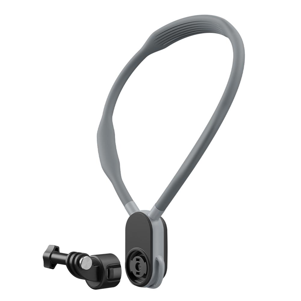 

Крепление на шею Hand Free Держатель для селфи от первого лица Видеоблог Ожерелье Ремешок Подставка для шеи для Insta360 Go2/Gopro/Osmo Action