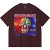 230 g/m² 100% Baumwolle Heavy Metal T-Shirt Rockband Beliebte Musik Druck Unisex Schweres Baumwoll-T-Shirt
