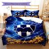 CF Monterrey Pattern Bedding Set Quilt Cover Pillowcase Home Decor Gift (1 * duvet cover + 2 * pillowcase, without core)