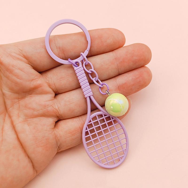 Mini Portachiavi Festa del Tennis Gadget Festa Tennis Portachiavi Pallina da Tennis Ciondolo Borsa da Tennis Portachiavi Sportivo Per Ragazzi Ragazze Carnevale Scolastico Ricompensa