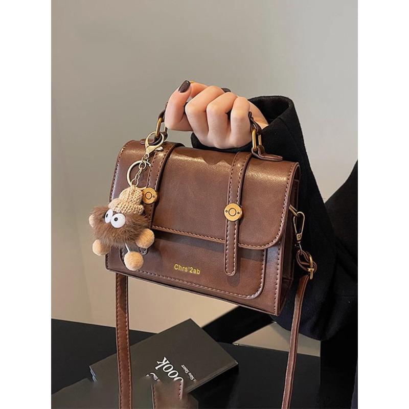 Herbst und Winter High-End Retro Handtasche Tasche Damen Vielseitig Beliebt Pendler Umhängetasche Damen Messenger Bag