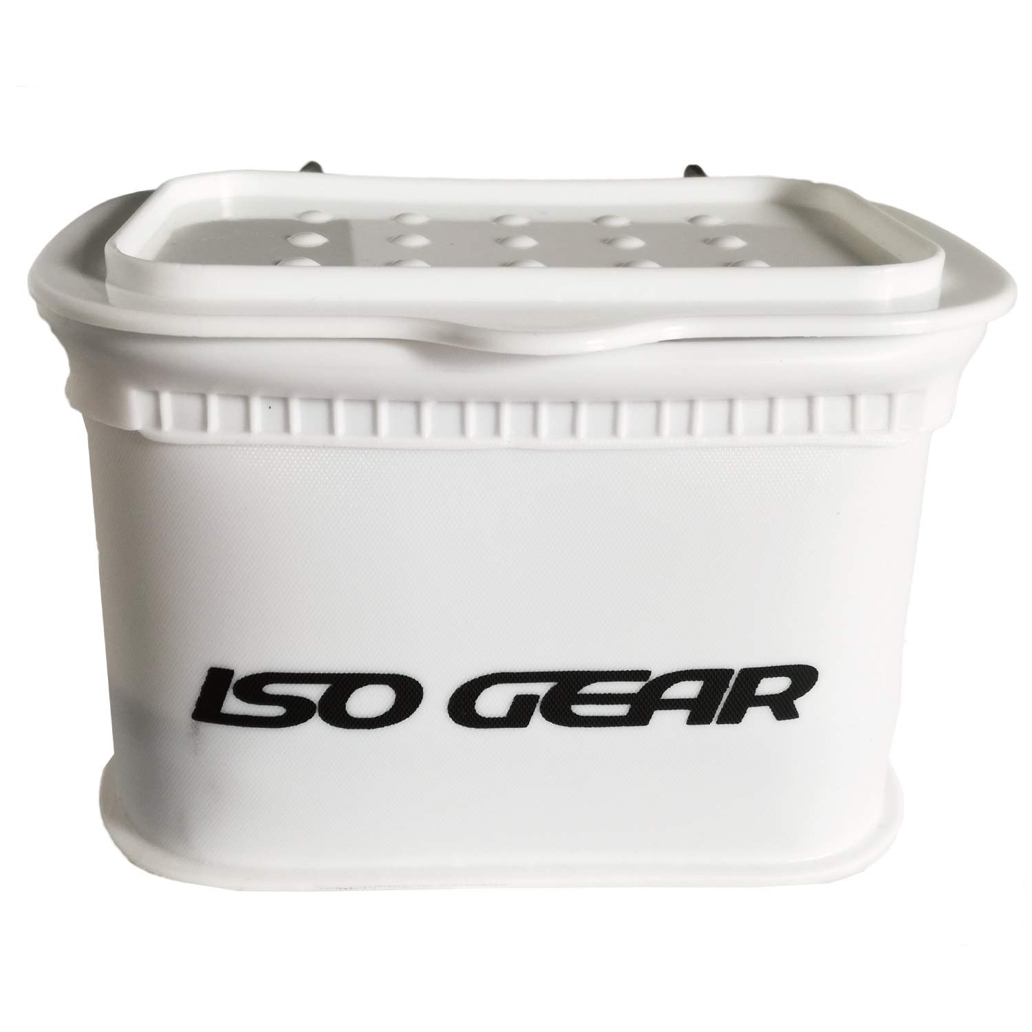 

Iso Gear Fishing Bait Box ISO GEAR Esa Bucket S White KP-187 KP-187