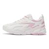Li-Ning Meteor Trendy Retro Shock Absorption Rebound Low Top Running Shoes Women sneakers White Pink ARLS012-4