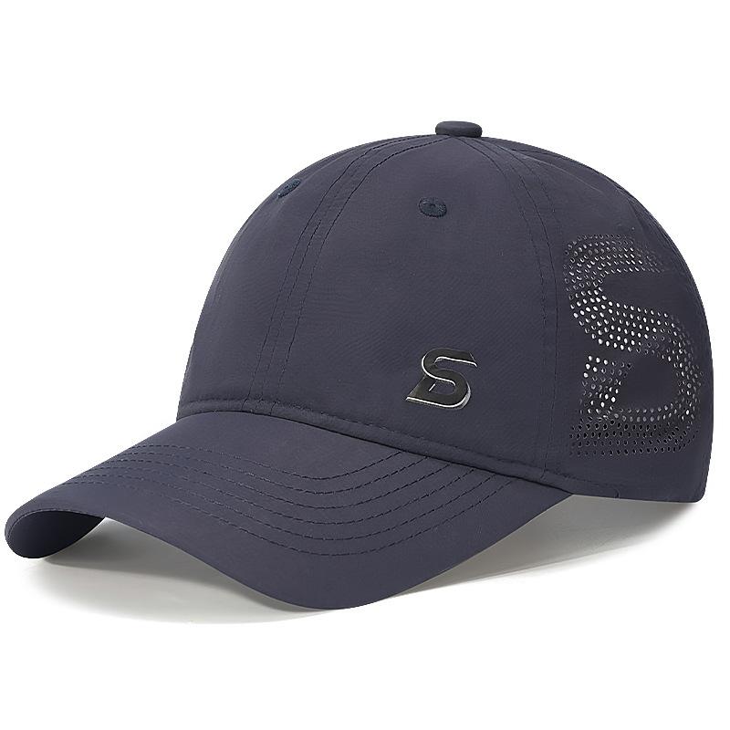 

Водонепроницаемая бейсболка для спорта на открытом воздухе, кепка с козырьком, водонепроницаемая дышащая шляпа от солнца темно-синий