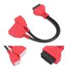 Rosa OBD2 Bypass-Kabel 16+32-Pin OBD2 Verlängerungskabel OBDII Gateway-Adapter Diagnosewerkzeug