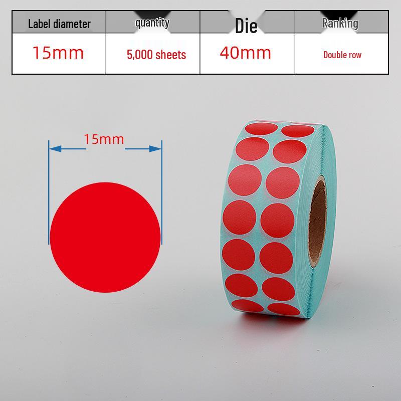 Waterproof Adhesive Thermal Barcode Stickers - Various Sizes