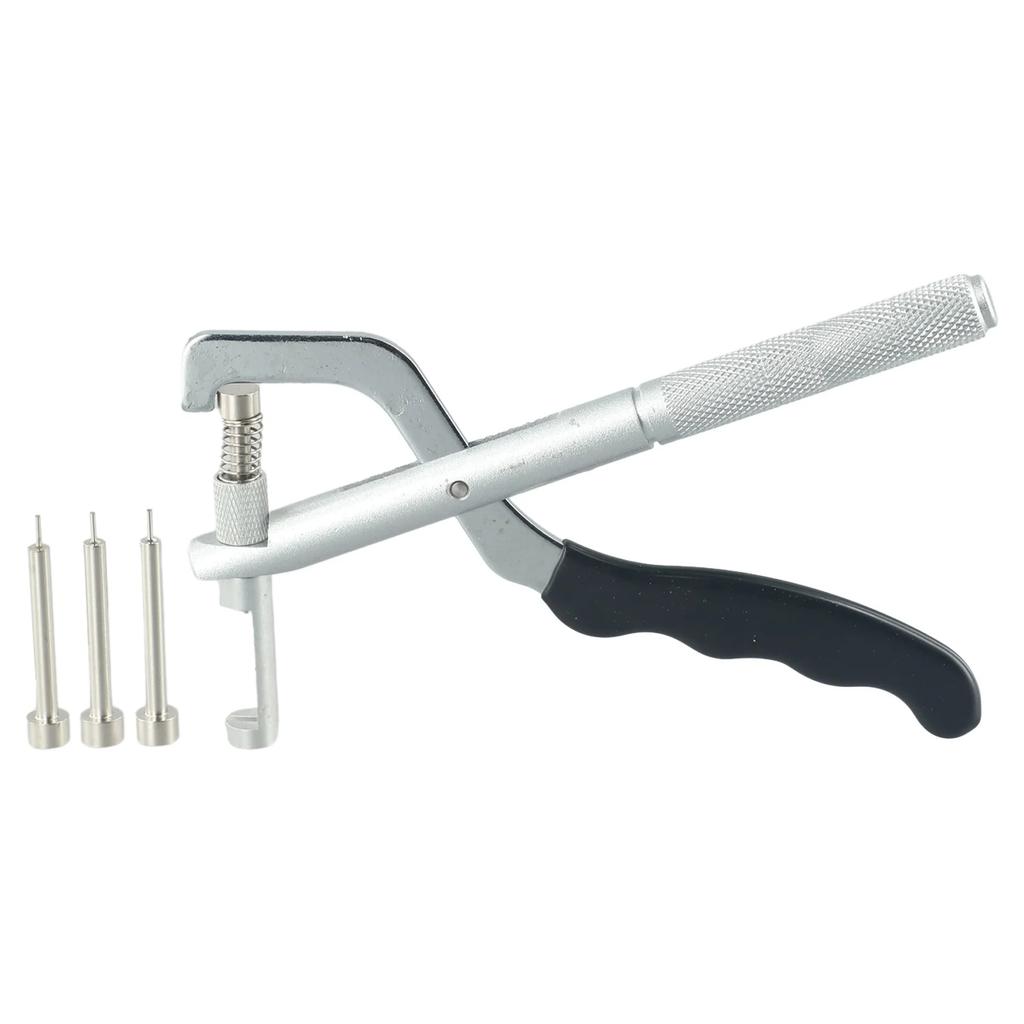 Heavy Duty Watch Band Link Pin Remover Plier, Easy Bracelet Sizing, Spare Pins , Essential Tool for Watch Repair and Maintenance