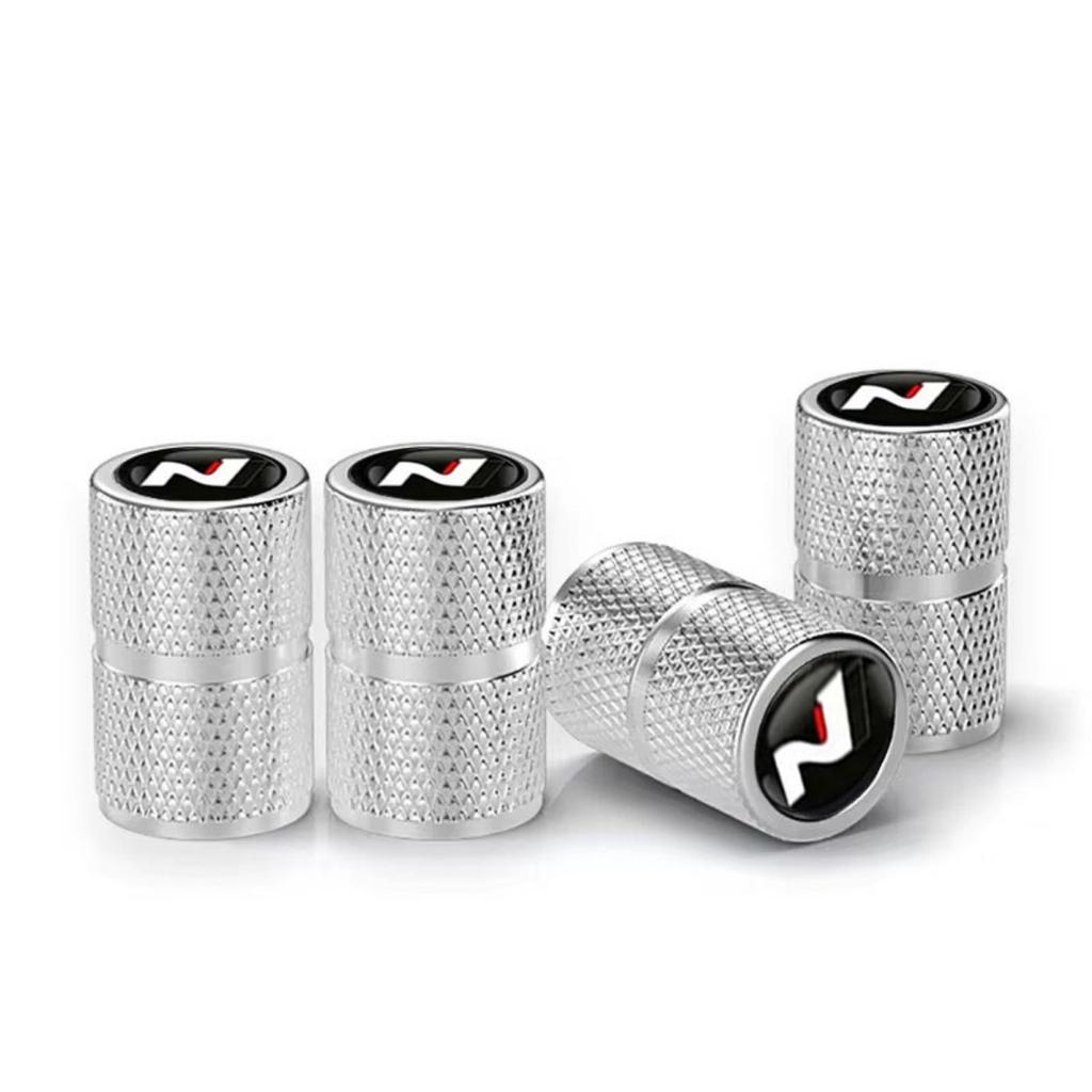 4Pcs Metal Tire Valve Caps Dustproof Car Tyre Wheel Stem Air Valve Dust Cover Auto Decoration Accessorie