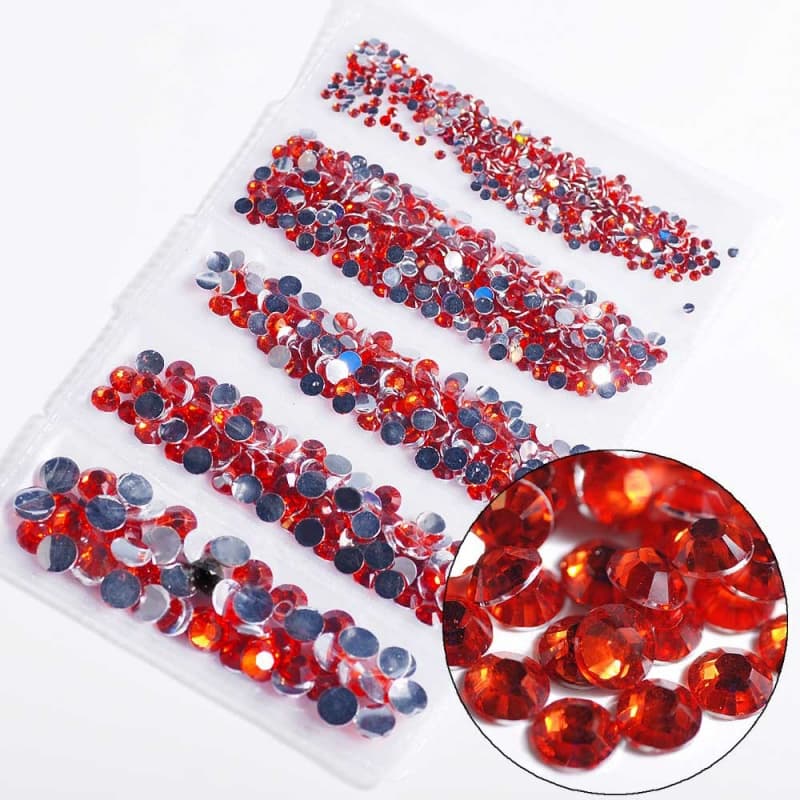 Jewelry Mobile Phone Rhinestone 1000PC Manicure 2-6mm DIY Resin 5-Piece Bag Beauty Rhinestone