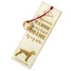 Bohemian Wire-haired Pointing Griffon, Cesky Fousek - Dog Bookmark, Personalized Bookmark, Dog Gadget for Art-Dog Brand Readers