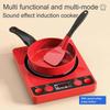Kids Toys Pretend Play Red Kitchen Toys Simulation Food Cooking Girl's Boys Educational Play House Interactive Toys for Children
