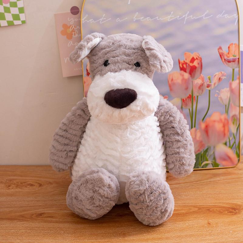 Giocattolo Cane Peluche Con Imbottitura in Cotone PP Per Regalo Bambini E Comfort Durante il Gioco