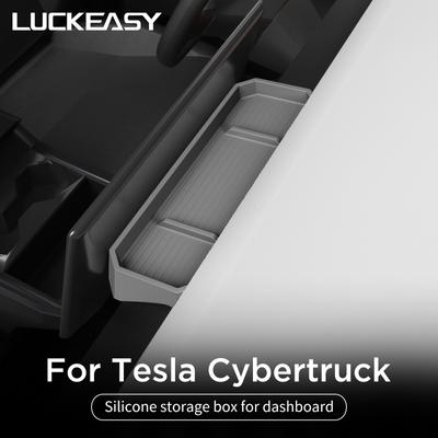 For Tesla Cybertruck 2026 2026 Car Dashboard Storage Box Central Control Screen Rear Storage Tray Auto Interior Accessories 1pc