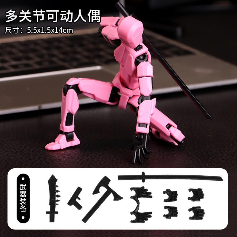 Diy Self Assembling Multi-Jointed Movable Shapeshift Robot 3.0 3D Printed Mannequin Dummy 13 Action Figures Toys