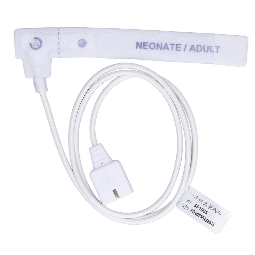 Neonatal Adult Spo2 Sensor for Mindray Disposable 0.9m Cable 7P Opening High Accuracy Adhesive Tape Oximeter Probe
