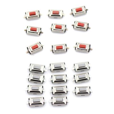 20 Pz 3*6*2.5Mm Interruttore a pulsante tattile Interruttore tattile Microinterruttore a 2 pin
